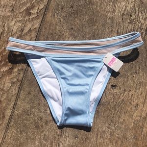 VS pink swim bottoms